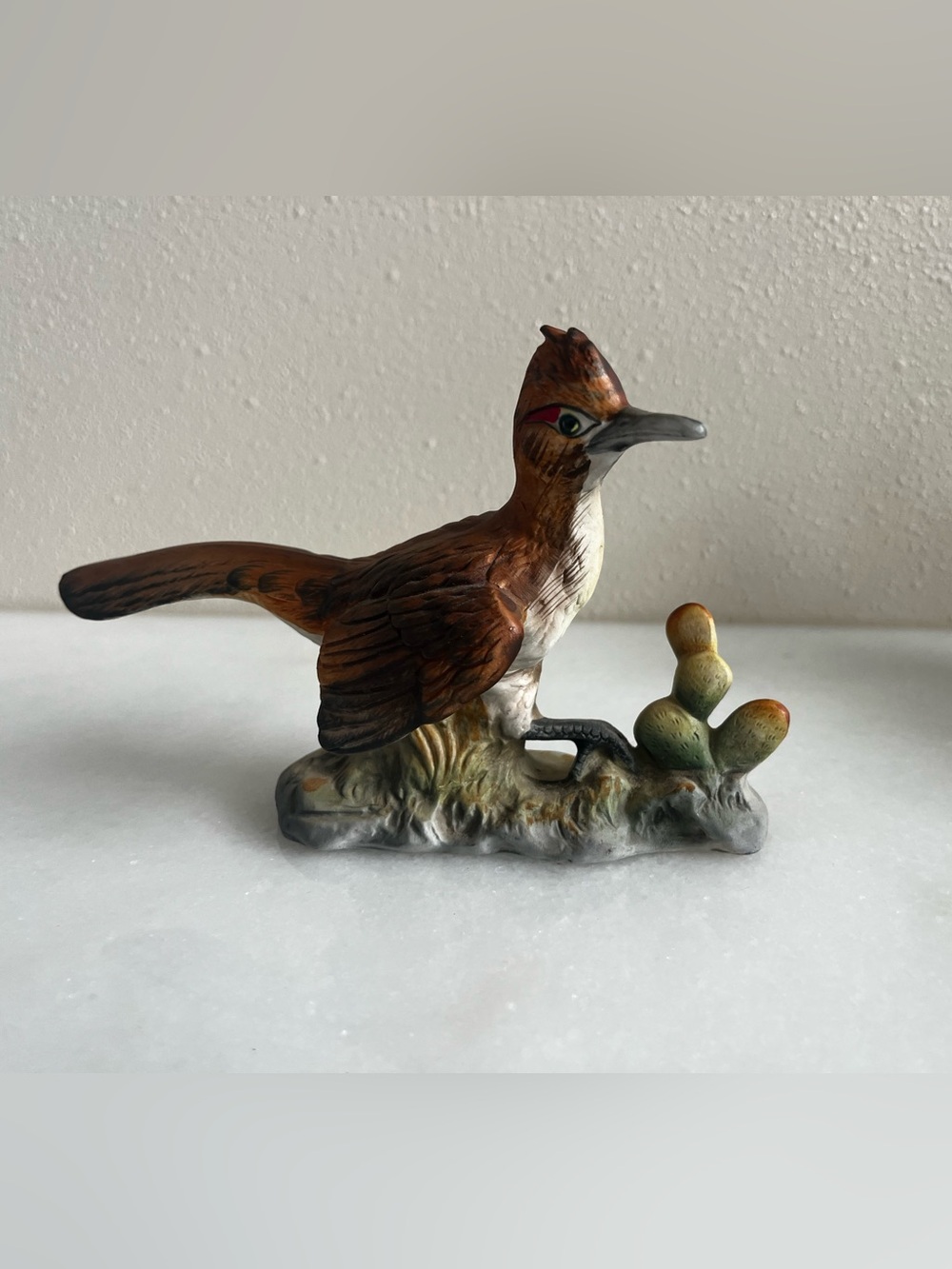 Vintage Shafford Roadrunner Figurine